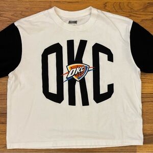 American Eagle AE Tailgate OKC Thunder T-Shirt, women’s small